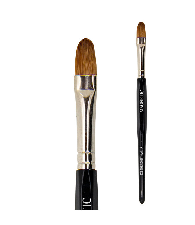 Acrylpenseel Oval 8 Kolinsky