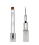 Magnetic Rhinestone Pigment Brush & Dotting Tool