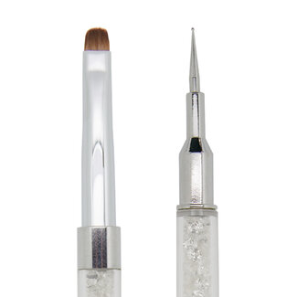 Magnetic Rhinestone Pigment Brush & Dotting Tool