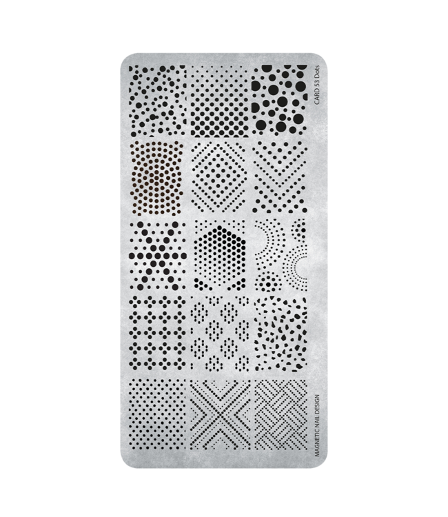 Stempelplaat 53 Dots
