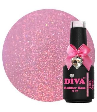 Diva Rubber Base Crystal Blush 15 ml.