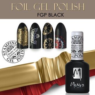 Moyra Folie Gelpolish Black