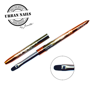 Urban Nails Rosegold Gelpenseel Oval 6