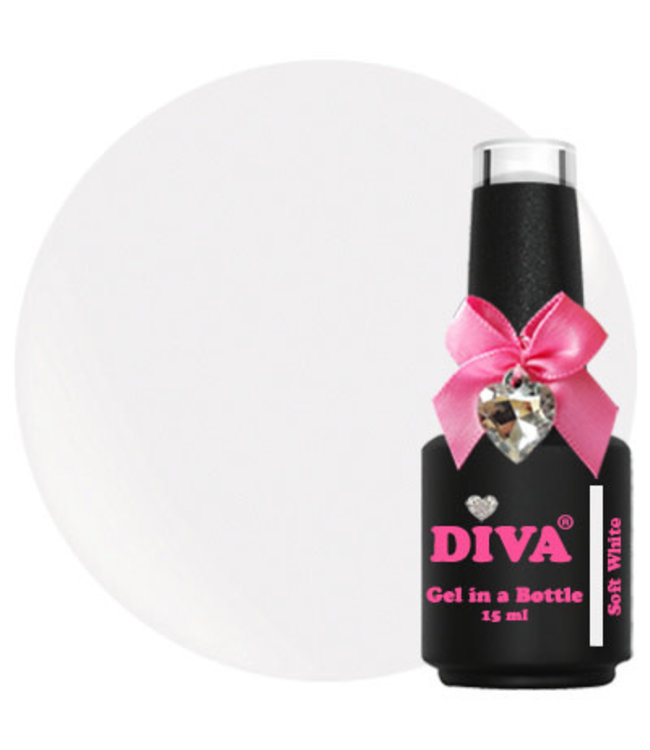 Diva Gel in a Bottle Soft White 15 ml.