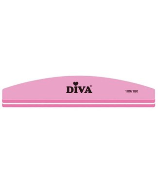 Diva Sponge Buffer Half Moon 100/180 grit.