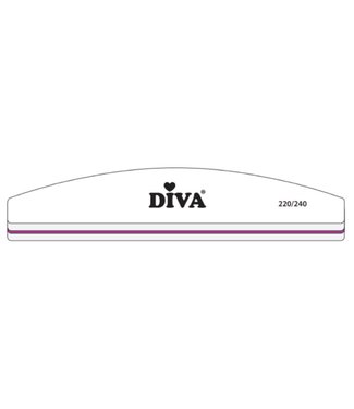 Diva Sponge Buffer Half Moon 220/240 grit.