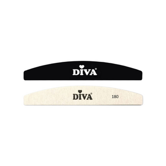 Diva Hygiene Vijlen Half Moon 180 grit 25 st.