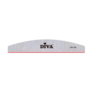 Diva Zebra Vijl Half Moon 100/180 grit.
