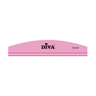 Diva Sponge Buffer Half Moon 100/180 grit.