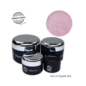 Urban Nails Fiber Gel Sparkle Pink