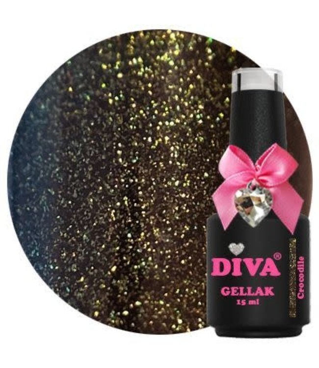 Diva 267 Gellak  Crocodile 15 ml.