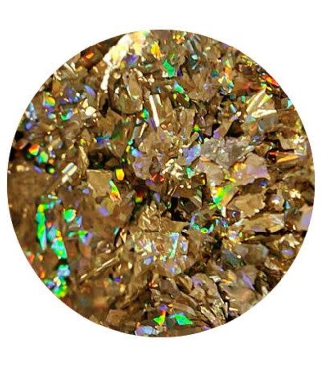 Diva Drama Queen Flakes Holo Goud