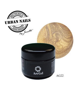 Urban Nails Art Gel 22 Metallic Goud