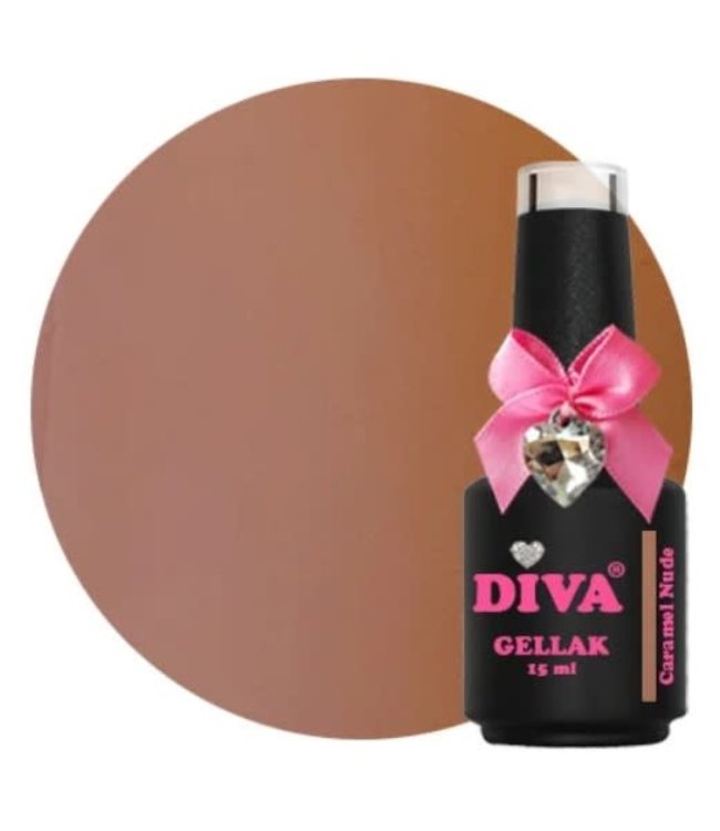 Diva 139 Gellak Caramel Nude 15 ml.