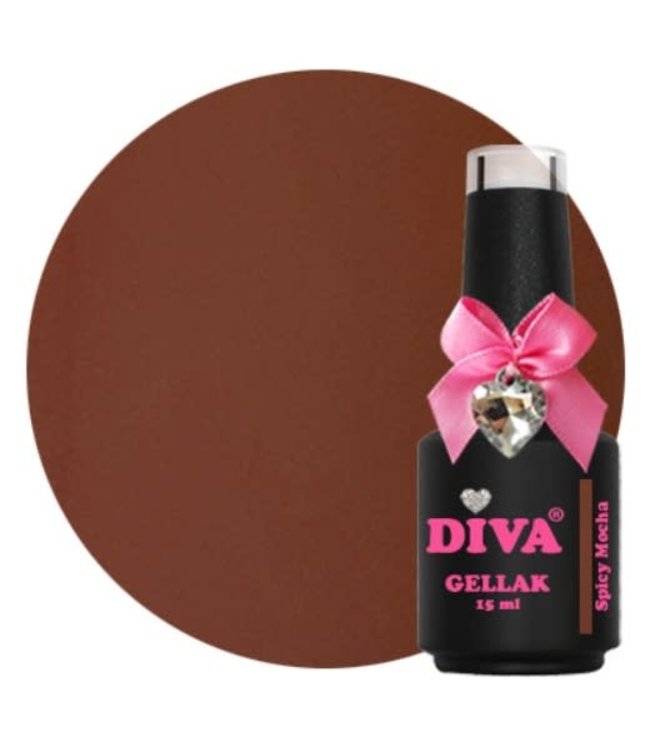 Diva 199 Gellak Spicy Mocha 15 ml.