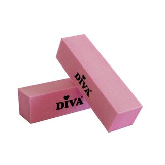 Diva Blokvijl Roze 240 grit 1 st.