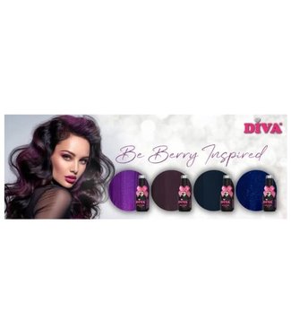 Diva Set Gellak Be Berry Inspired 4 st.