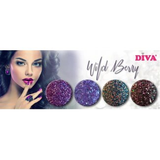 Diva Diamond Line Wild Berry 4 st.