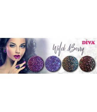 Diva Diamond Line Wild Berry 4 st.