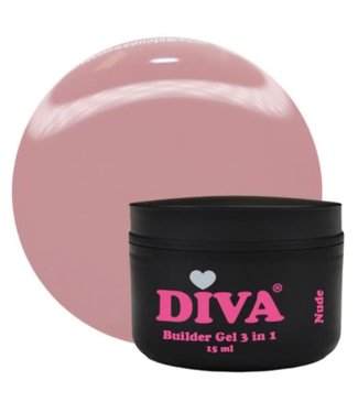 Diva 3 in 1 Builder Gel Low Heat Nude