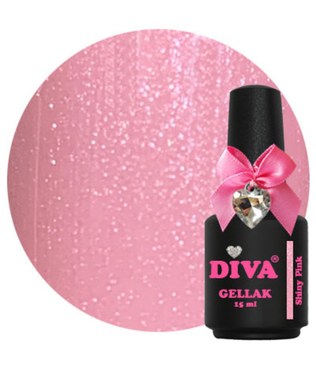 Diva 274 Gellak Shiny Pink 15 ml.
