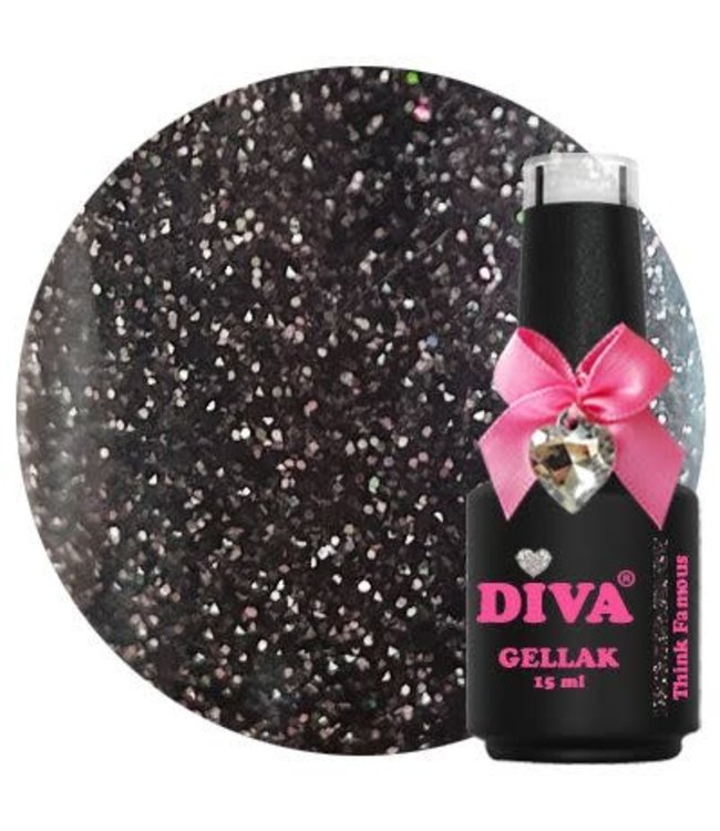 Diva 280 Gellak Think Famous 15 ml. Reflecterend