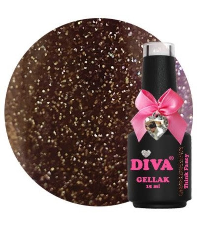 Diva 283 Gellak Think Fancy 15 ml. Reflecterend