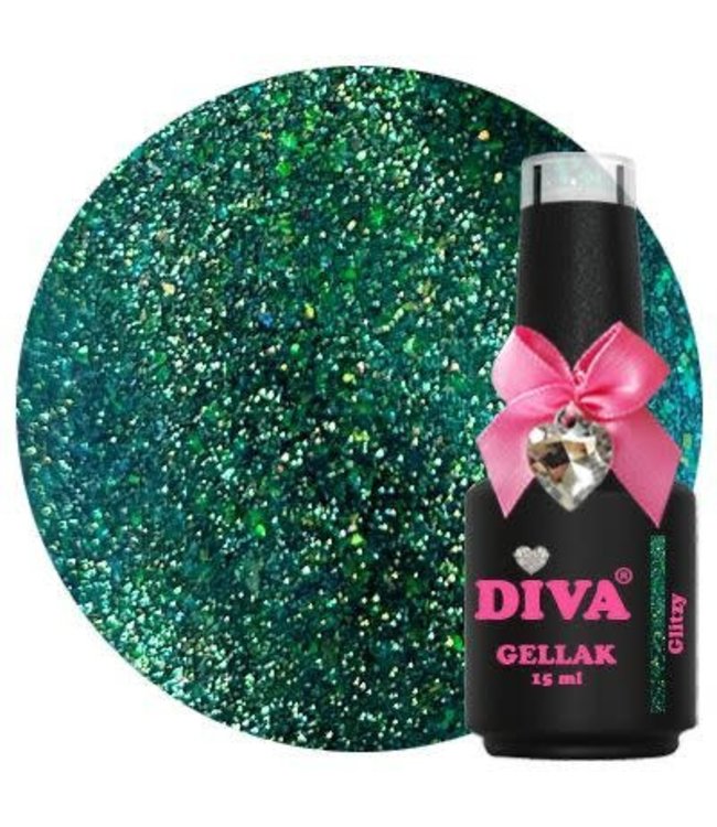 Diva 288 Gellak 9D Cat Eye Glitzy 15 ml.