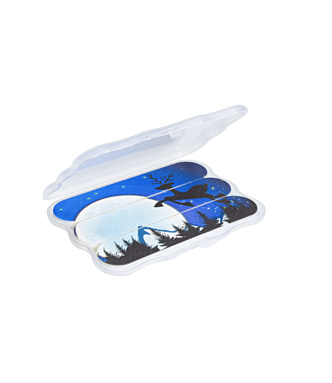 Mini vijltjes in een box 3 st. - kerst