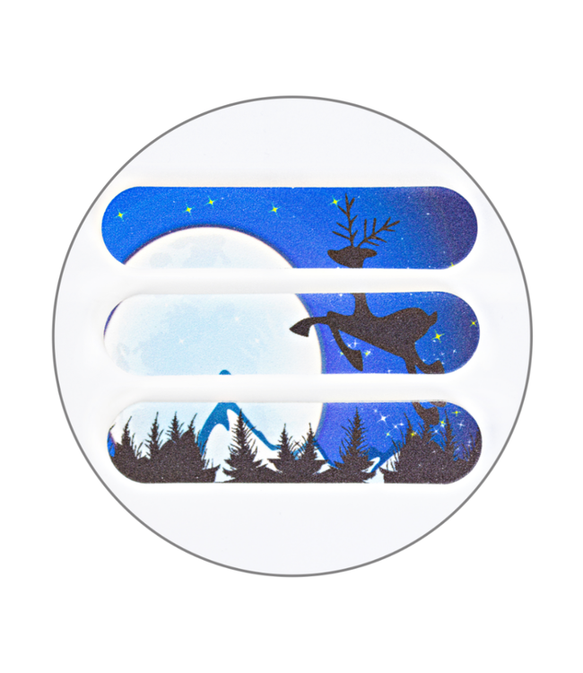 Mini vijltjes in een box 3 st. - kerst