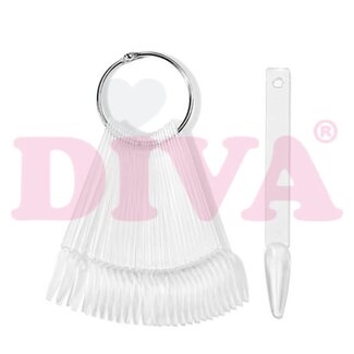 Diva Color Pops Ballerina Clear 50 st.