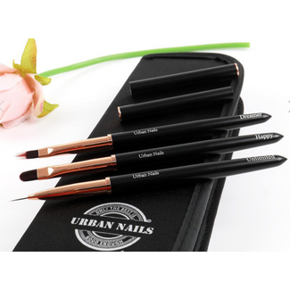 Urban Nails Penselenset 3 st. in etui