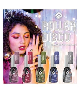 Magnetic Set Roller Disco Gelpolish, 5 stuks