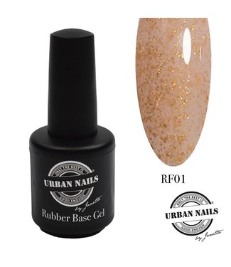 Urban Nails BF Rubber Base Gel Flake 01 15 ml.