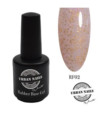 Urban Nails BF Rubber Base Gel Flake 02 15 ml.