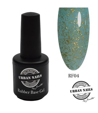 Urban Nails BF Rubber Base Gel Flake 04 15 ml.