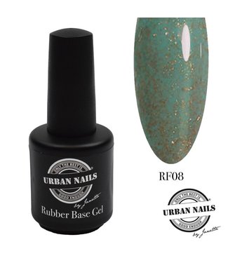 Urban Nails BF Rubber Base Gel Flake 08 15 ml.