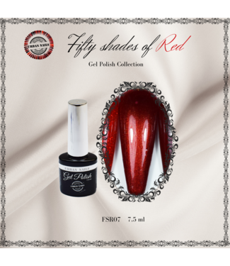 Urban Nails Fifty Shades of Red 07 7,5 ml.