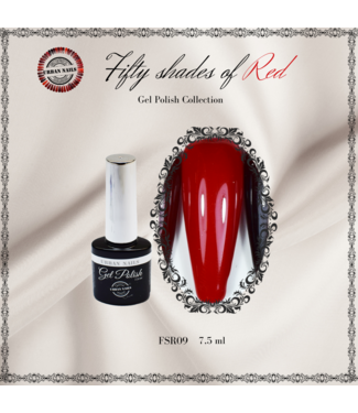 Urban Nails Fifty Shades of Red 09 7,5 ml.