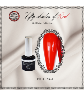 Urban Nails Fifty Shades of Red 11 7,5 ml.