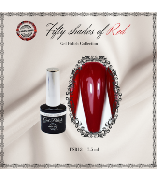 Urban Nails Fifty Shades of Red 13 7,5 ml.