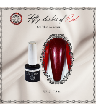 Urban Nails Fifty Shades of Red 17 7,5 ml.