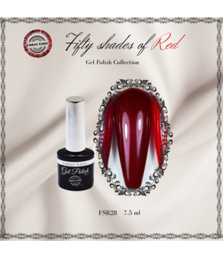 Urban Nails Fifty Shades of Red 28 7,5 ml.