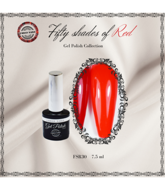 Urban Nails Fifty Shades of Red 30 7,5 ml.