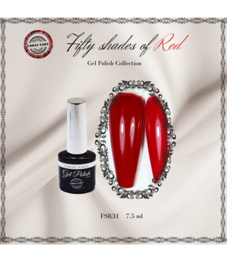 Urban Nails Fifty Shades of Red 31 7,5 ml.