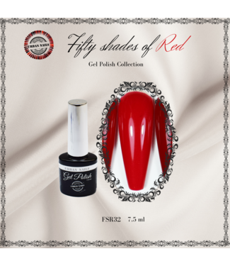 Urban Nails Fifty Shades of Red 32 7,5 ml.