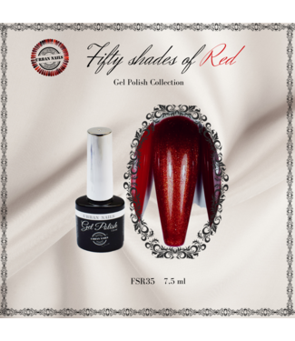 Urban Nails Fifty Shades of Red 35 7,5 ml.