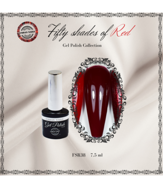 Urban Nails Fifty Shades of Red 38 7,5 ml.