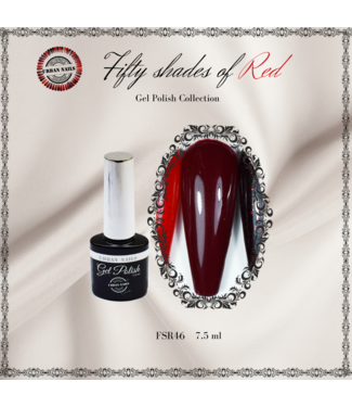 Urban Nails Fifty Shades of Red 46 7,5 ml.