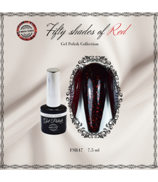 Urban Nails Fifty Shades of Red 47 7,5 ml.